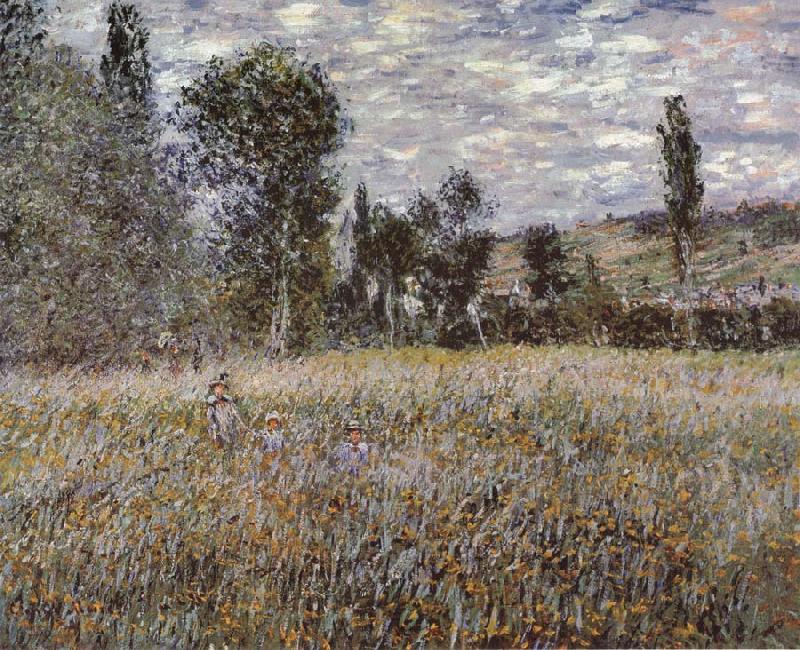 Claude Monet A Mcadow oil painting image